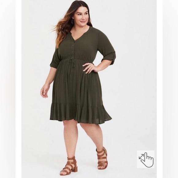 Women’s Knee Length Dress - Picture 1 of 9